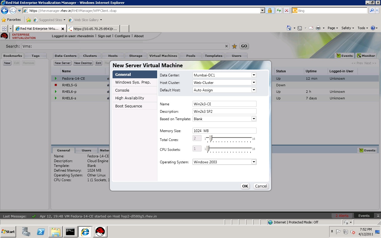 Paps the Virtualization/Cloud Plumber: Windows Virtual Machine with ...