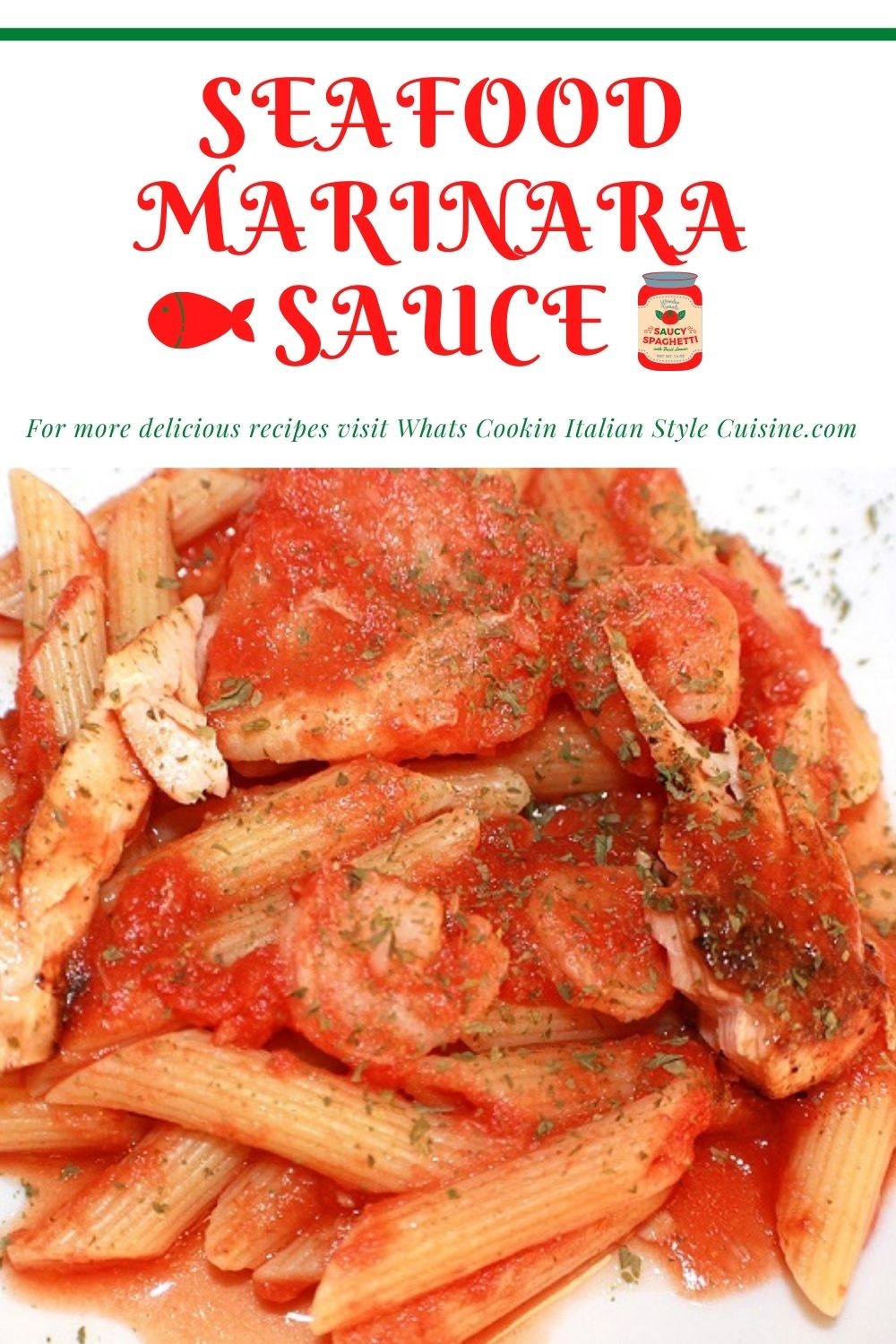 Seafood Marinara Sauce What's Cookin' Italian Style Cuisine