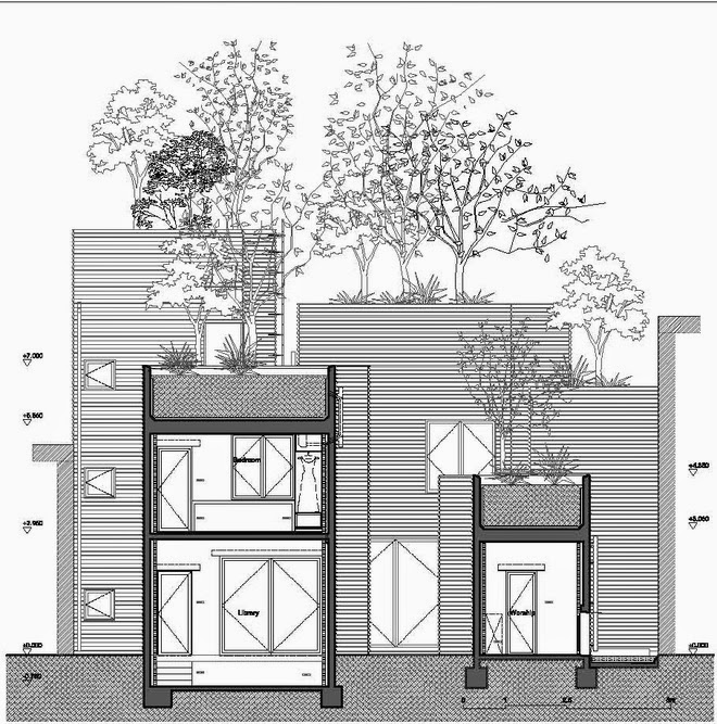 Khu nhà độc đáo phủ kín cây xanh giữa Sài Gòn Khu nhà độc đáo phủ kín cây xanh giữa Sài Gòn
