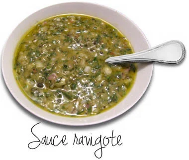 La sauce ravigote | les pieds sous la table