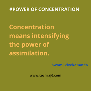 Power Of Concentration Quotes By Swami Vivekananda