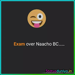 Exam Khatam Status In Hindi