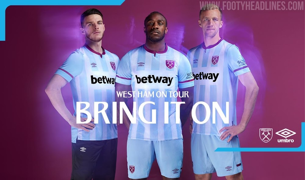 west ham 21 22 away kit released footy headlines
