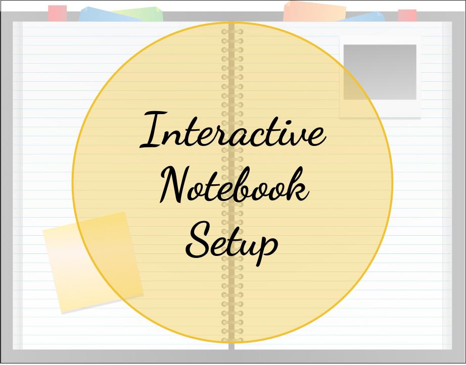 I Teach Science and... Interactive Notebook Setup