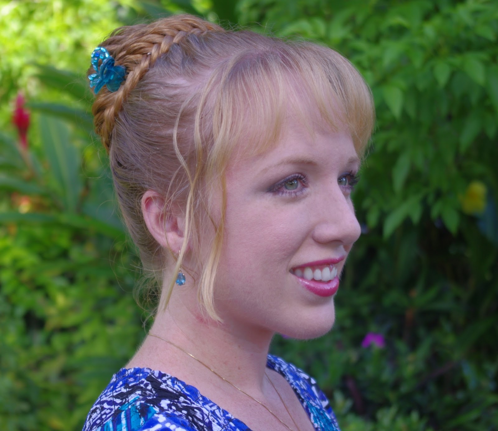 Braids & Hairstyles for Super Long Hair Herringbone (Fishtail) Braid Bun