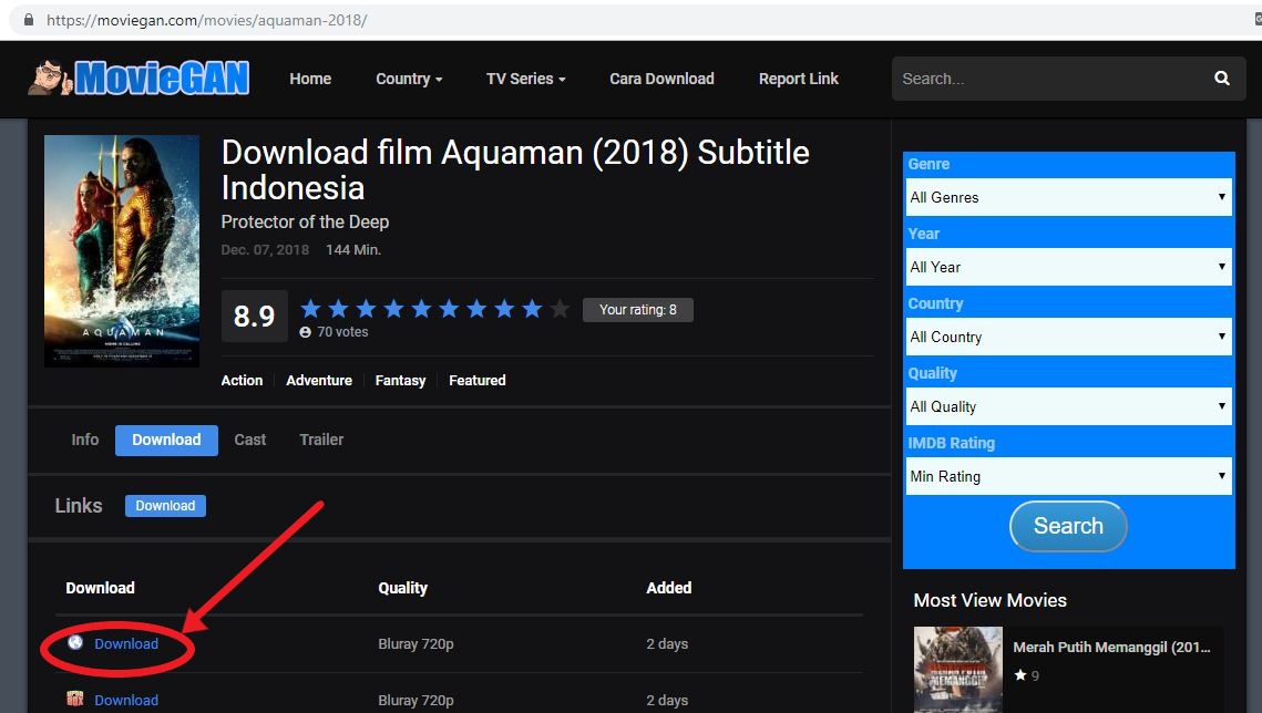 Cara Download Film di Moviegan dengan Mudah, Tutorialnya di Sini - Buat