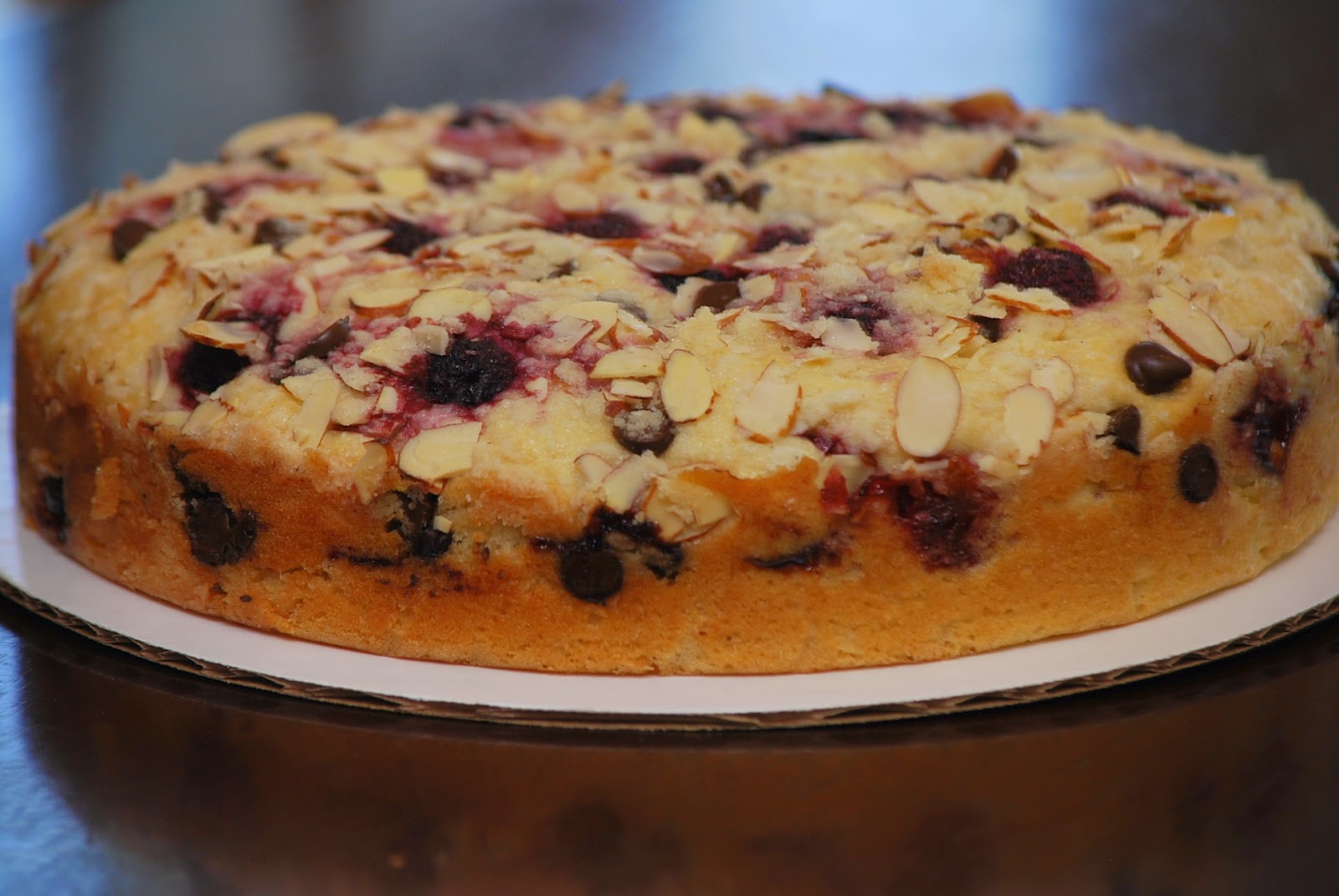 My story in recipes Dark Chocolate Raspberry Coffee Cake