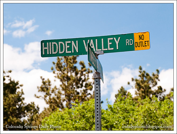 Colorado Springs Daily Photo Hidden Valley Road