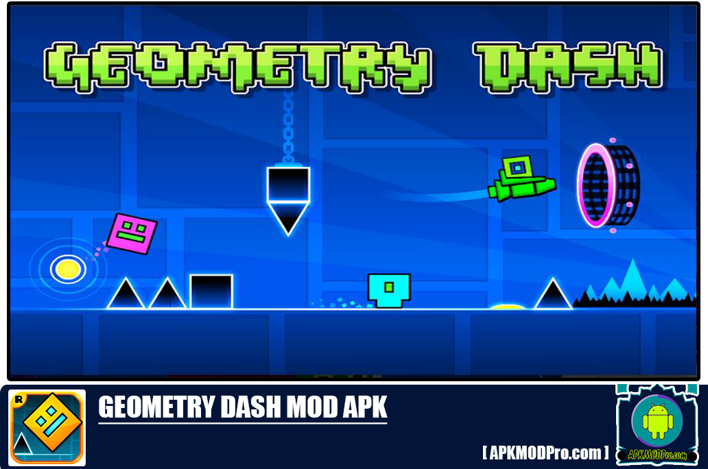 Download Geometry Dash Mod Apk 2.111 [All Unlocked Full Version 2020