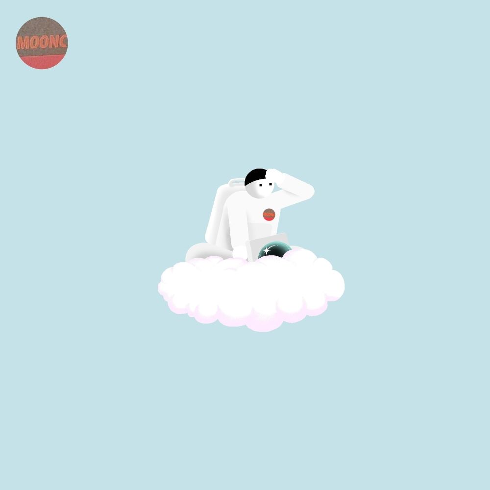 moonc – powder pink – Single