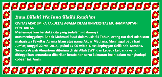 Kumpulan Ucapan Belasungkawa Islami