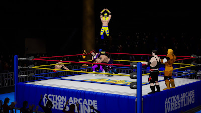 Action Arcade Wrestling Game Screenshot 2