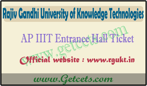 AP IIIT hall ticket 2024 download, RGUKT CET entrance exam date