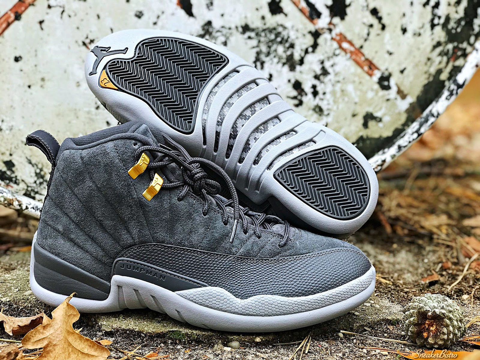 SNEAKER BISTRO - Streetwear Served w| Class: Air Jordan 12 Dark Grey