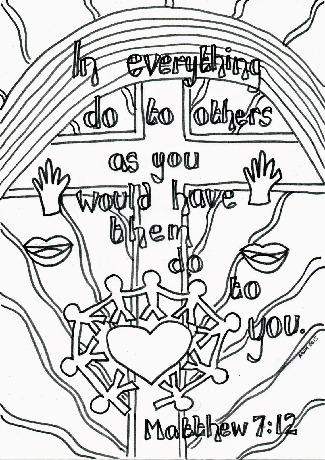 i am the vine coloring pages - photo #16