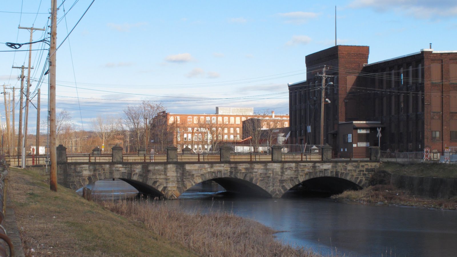 Life, On A Bridged Willimansett Bridge, HolyokeChicopee, MA