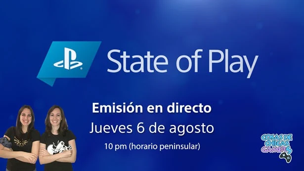 State of Play agosto 2020 chicas gamers