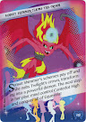 My Little Pony Sunset Shimmer Claims Crown Equestrian Friends Trading Card