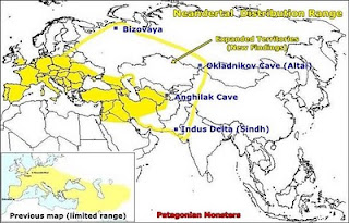 Neanderthal range revised