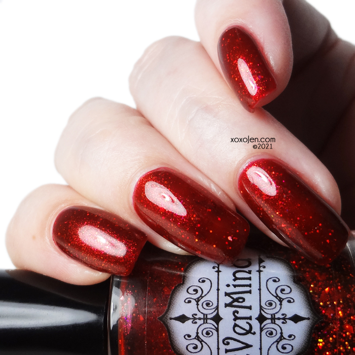 xoxoJen's swatch of Nevermind Blood Moon