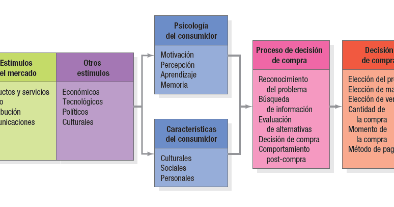 Administración y Gerencia de Marketing: Procesos psicológicos  fundamentales: análisis del consumidor