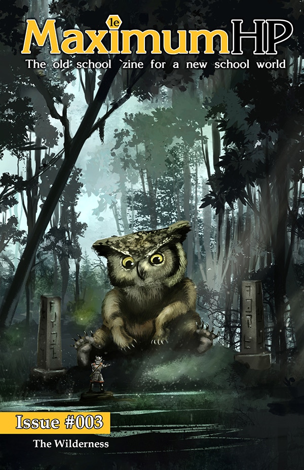 Tenkar's Tavern Kickstarter MaximumHP RPG Zine 003