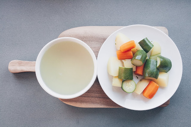 Brodo vegetale per lo svezzamento del bambino step 5