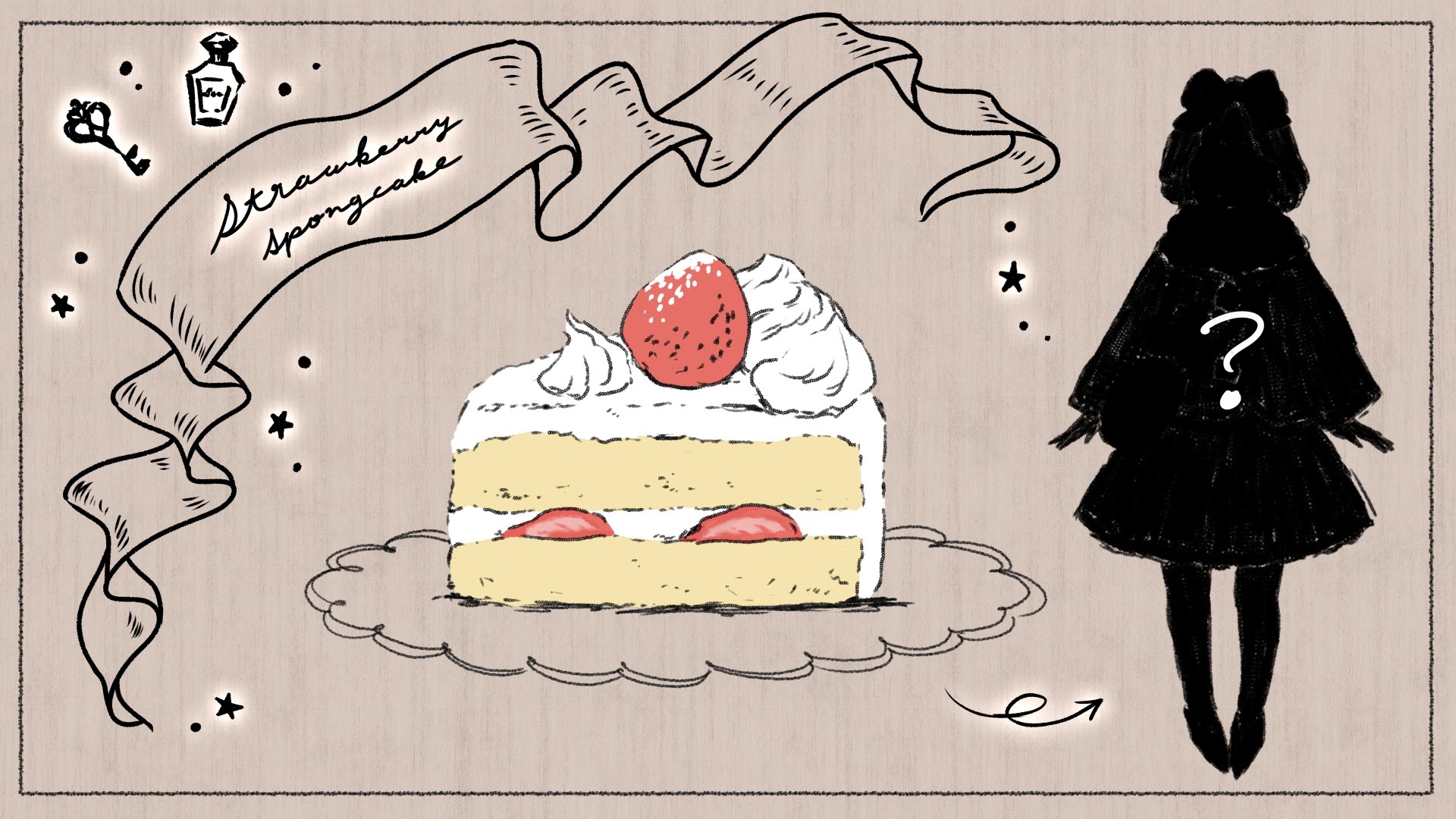 擬人化イラストのコツ お菓子 スイーツモチーフの女の子を描く ショートケーキちゃんの場合 遠北ほのかのイラストサイト