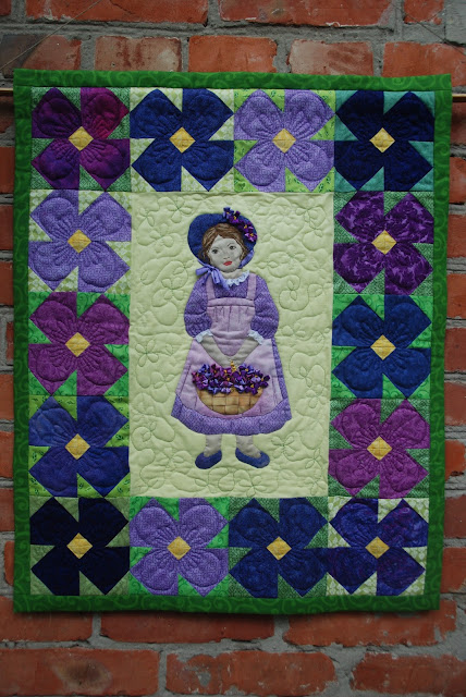 violets quilt