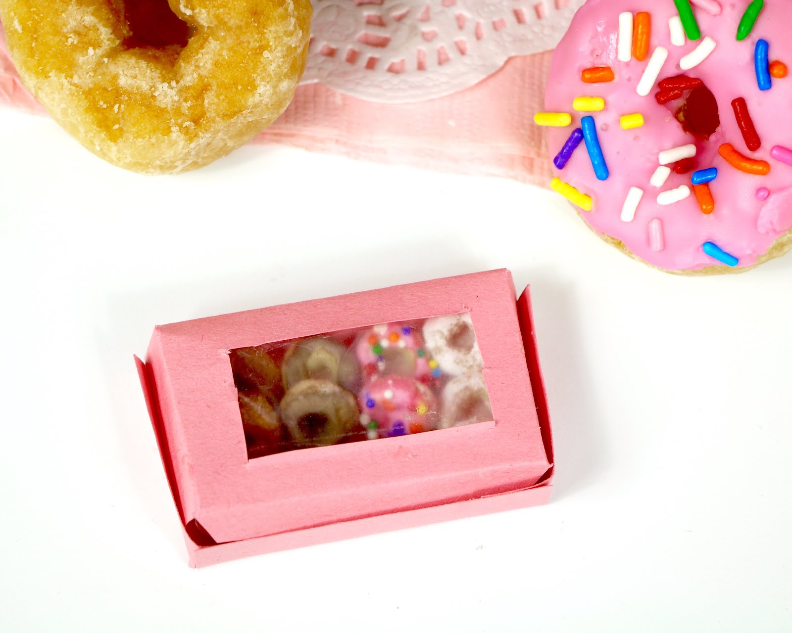 Video Miniature Cheerio Doughnuts Donut Sprinkles The
