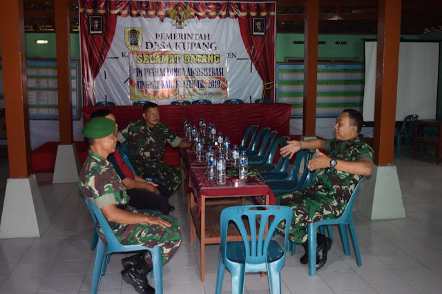 Kantor Desa Kupang Di Datangi Dandim Klaten Terkait Karya Bhakti Mandiri