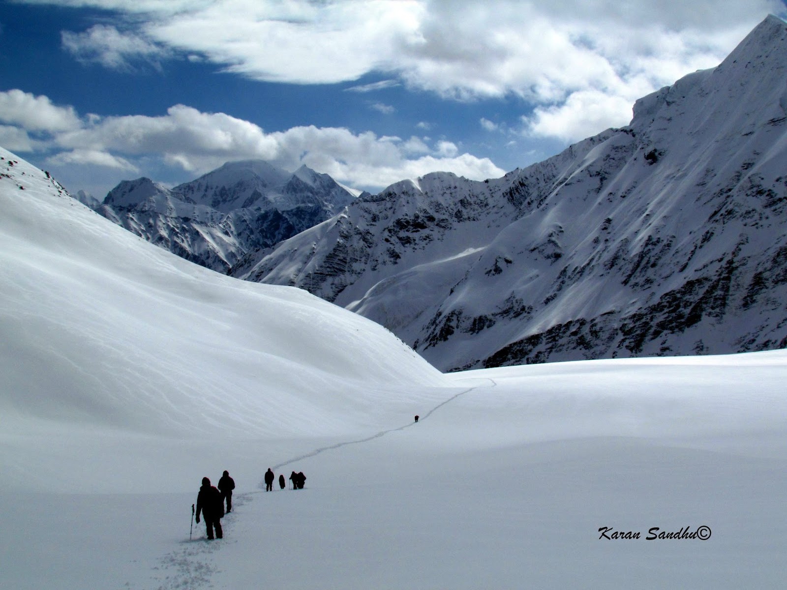 Baspa Glacier traverse , Lamkhaga pass trek