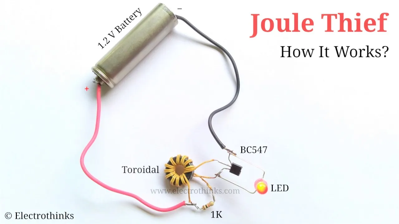 Electrothinks Circuits, Working Principles, Projects & Testing Joule