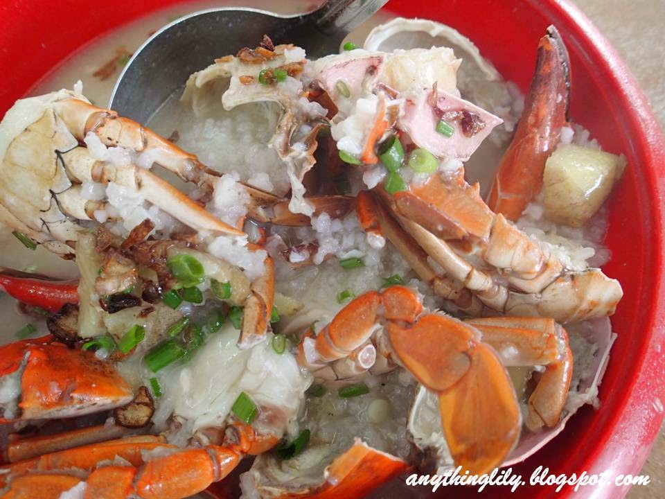 anythinglily Crab Porridge At Its Best.