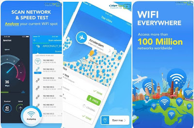 تنزيل برنامج wifi map على الكمبيوتر