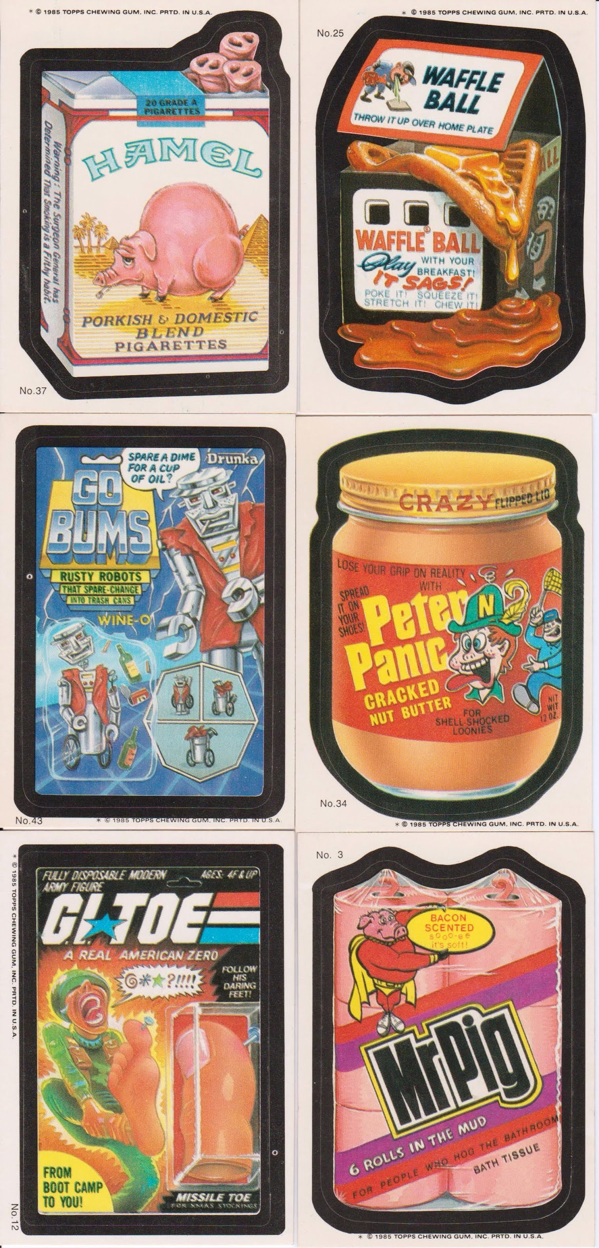 Johnny's Trading Spot Wacky Wednesday (Topps Wacky Packages)