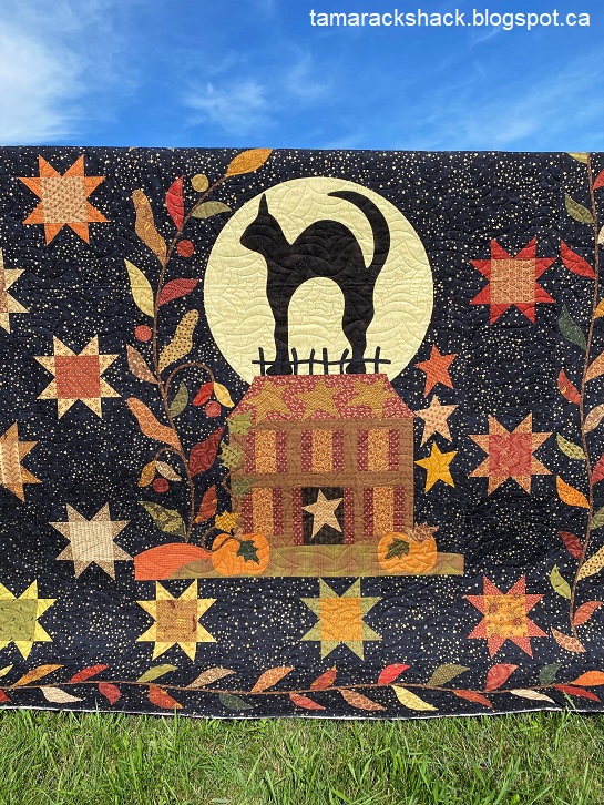 Tamarack Shack Midnight Silhouette Quilt