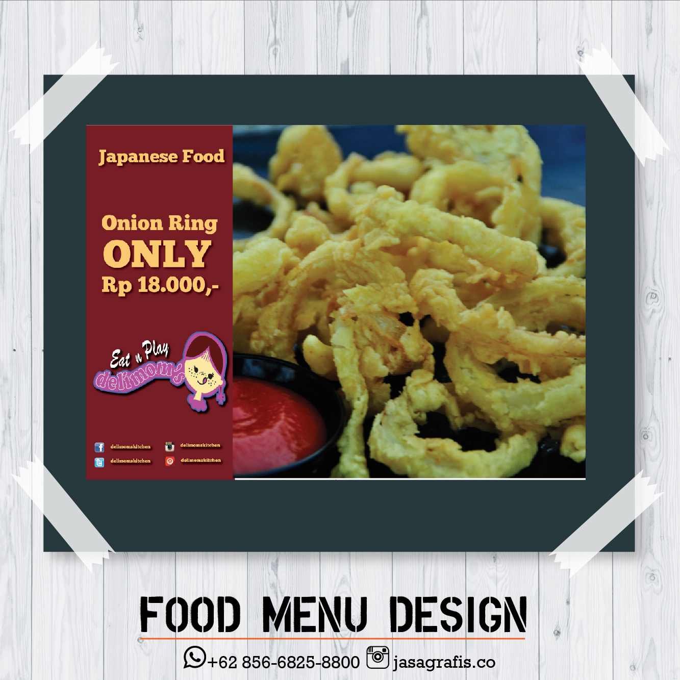 Food Menu Design | Desain Grafis Online
