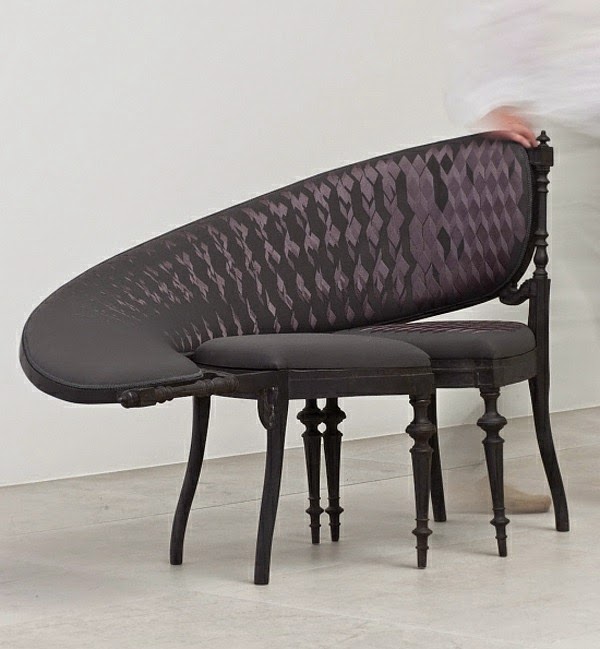 Lathe Chairs-the collection of chairs truly unusual design