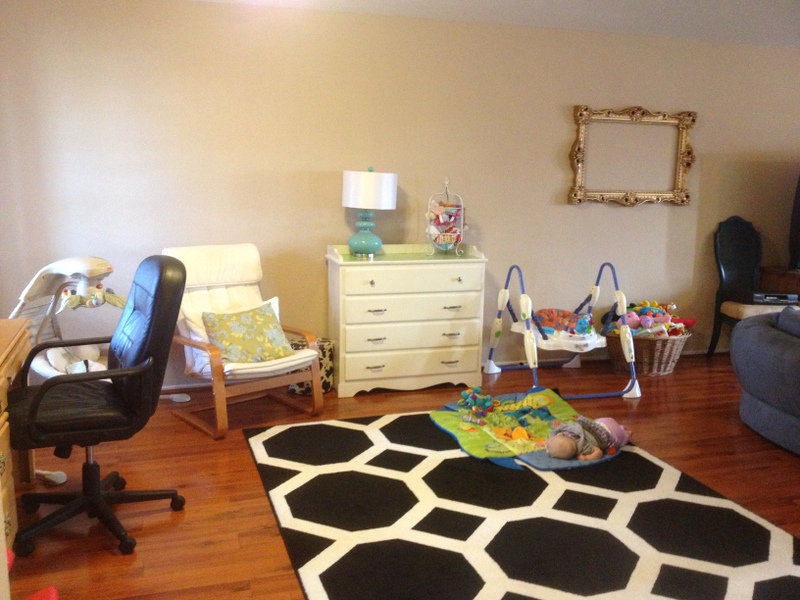 Little Lovables Homefront Living Room Split in Two