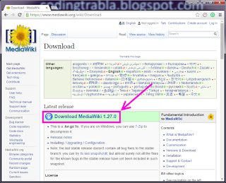 Install MediaWiki PHP wiki 1.27.0 on windows 7 xampp tutorial 3