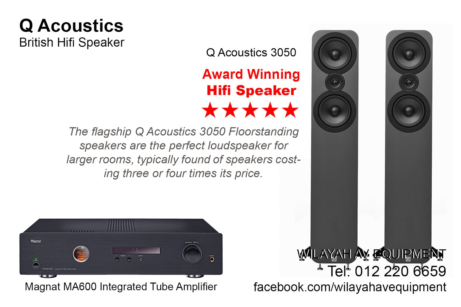 q acoustics 3050 amplifier