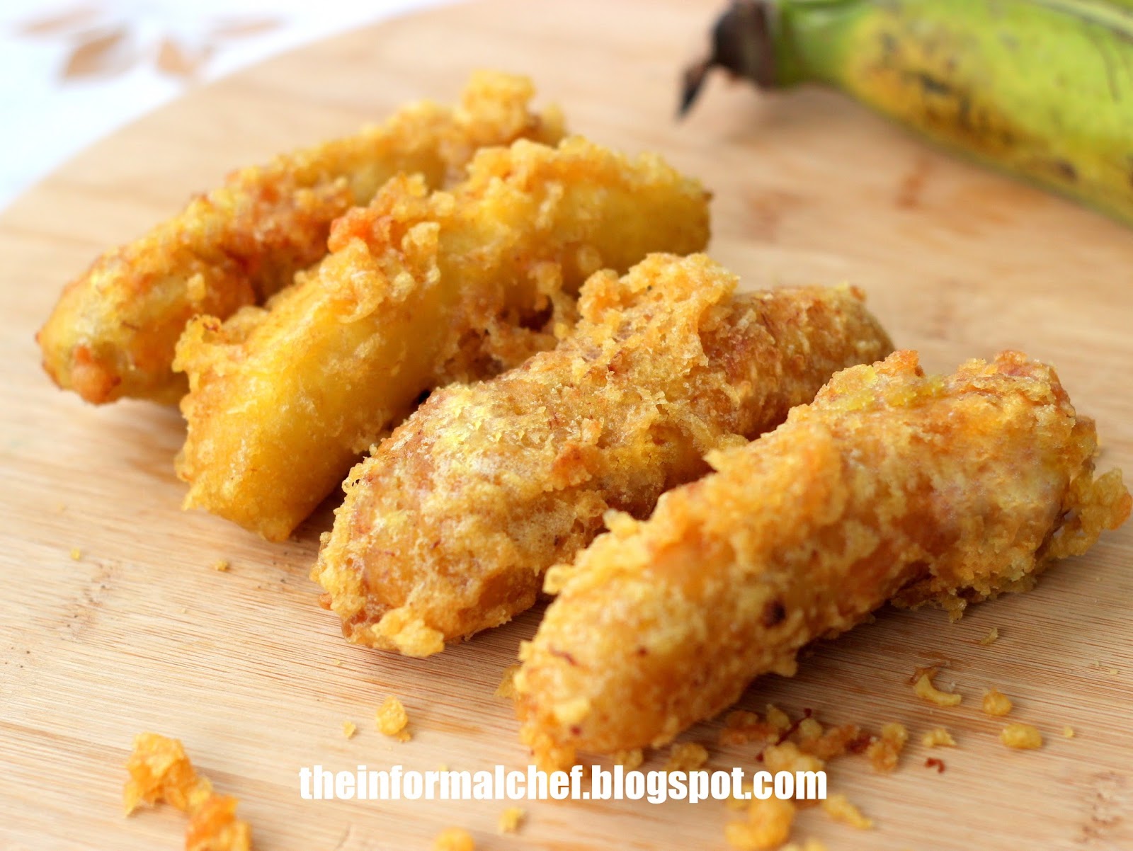 The Informal Chef Crispy Fried Banana/Pisang Goreng 炸香蕉