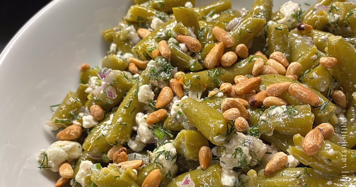 OllaPodrida Green Bean Salad with Dill and Feta