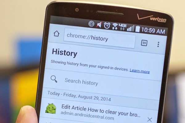 Methods to Recover Deleted Browsing History from Android - TechRecur.com