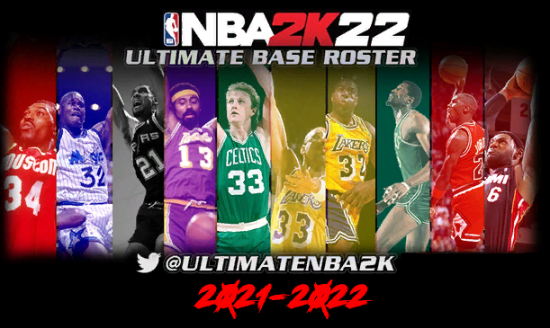 Nba 2k14 2021 2022 Ultimate Base Roster By Hawk23 Shuajota Nba 2k22 Mods Rosters Cyberfaces