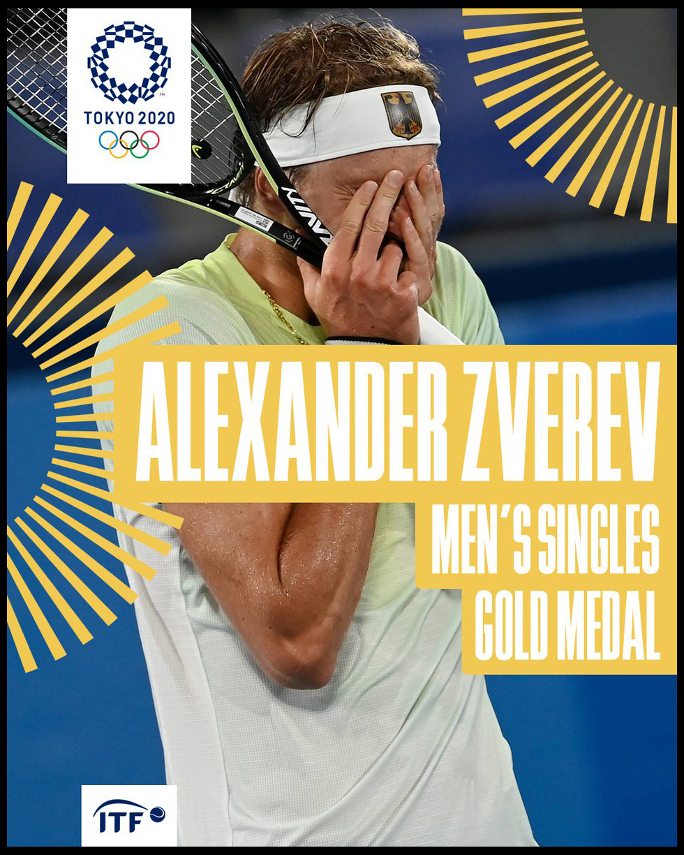 TIMELESS TENNIS Tokyo 2020 Olympic Gold Medal (Tennis Singles)