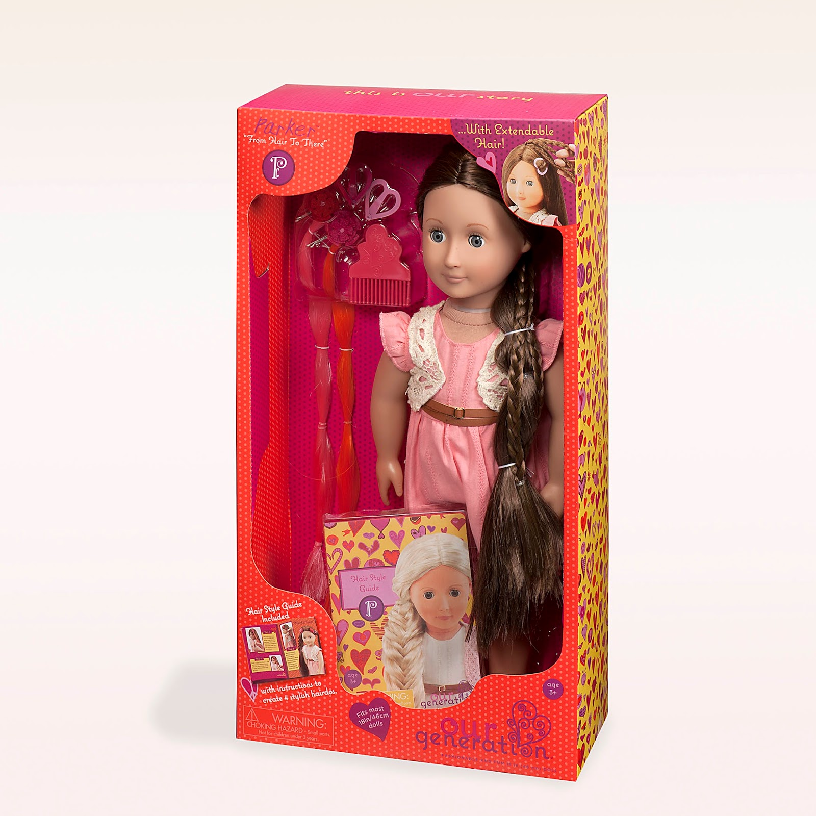 Our Generation Dolls South Africa Hair play continued... meet Parker