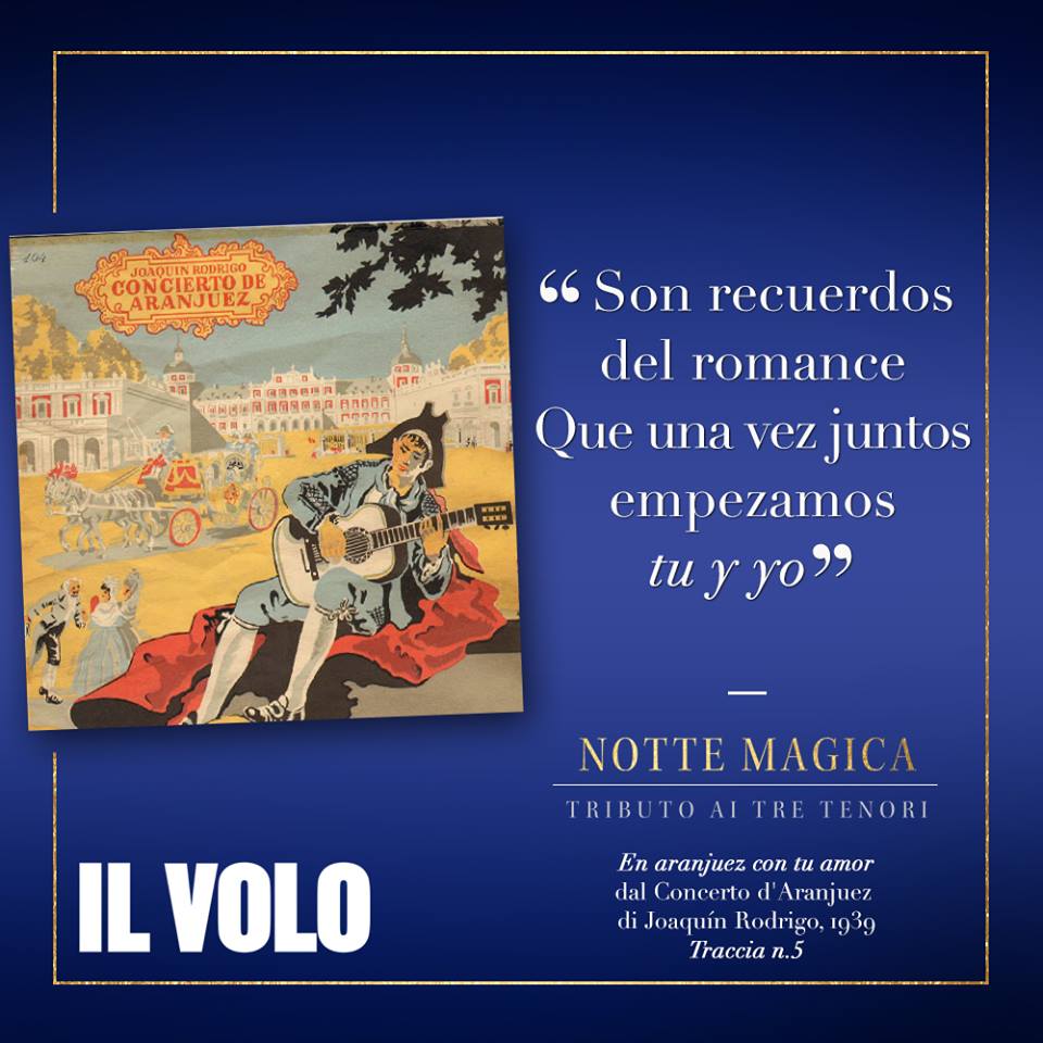 Il Volo Arte Y Cultura Gianluca Ginoble En Aranjuez Con Tu Amor Lt → espanol, catalan, italiano → jose carreras → en aranjuez con tu amor → serbio. il volo arte y cultura blogger