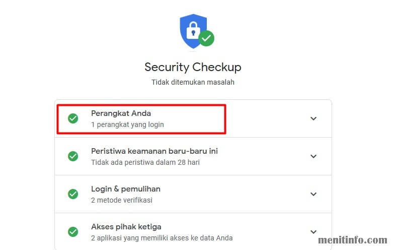 Cara Log Out Akun Google di HP Lain atau Perangkat Lain - Menit info